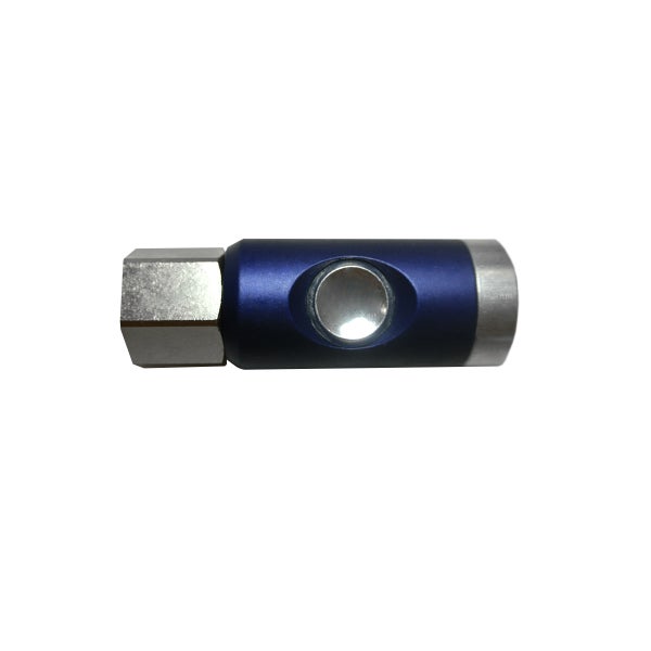FAIRAIR Sicherheitskupplung SSK-7,4-1/4I, G 1/4 Innengewinde drehbar NW 7,4, eloxiert, FA60014