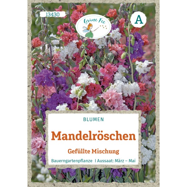 Mandelröschen Gefüllte Mischung Samen von Grüne Fee