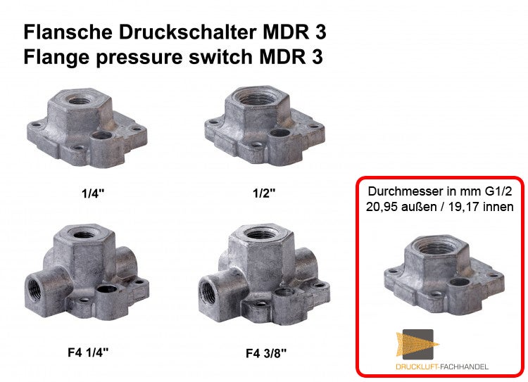 Condor Druckschalter Typ MDR 3/11 ohne Drehschalter 226949