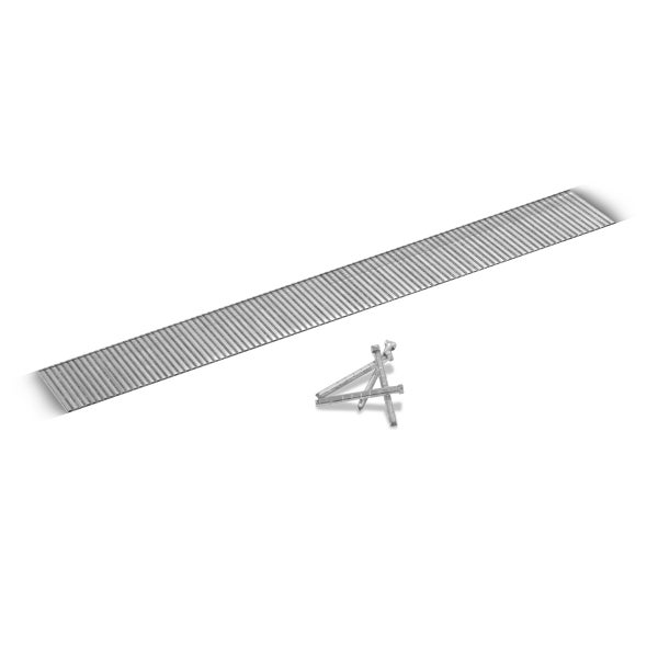 STAHLWERK Druckluft Nägel 10 mm Gauge 18 (1,25 x 1,05 mm) 2 mm Kopf 5.000er Set
