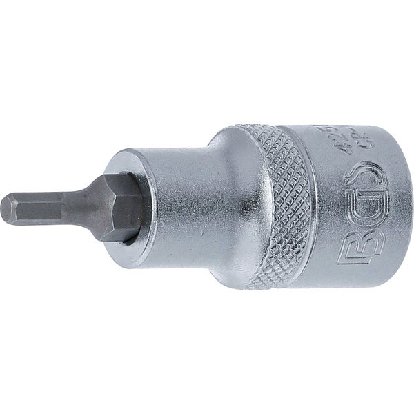 BGS Bit-Einsatz Antrieb Innenvierkant 12,5 mm (1/2) Innensechskant 4 mm - 4250