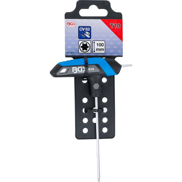 BGS T10 Torx Schraubendreher mit 100 Millimeter Klinge