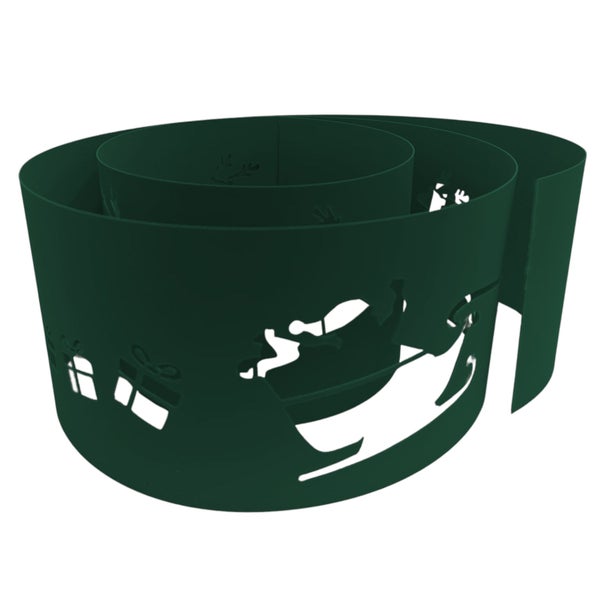 Kerzenhalter mit weihnachtlichen Motiven