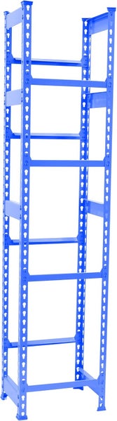 PROREGAL Getränkekistenregal Getränkeregal High Big Camel HxBxT 200x40x30 cm Blau