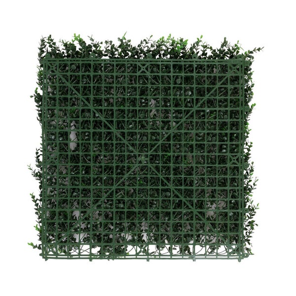 FLOORDIREKT Pflanzenwand - Buxus - Kunstpflanzenwand zur Dekoration - 50 x 50 cm
