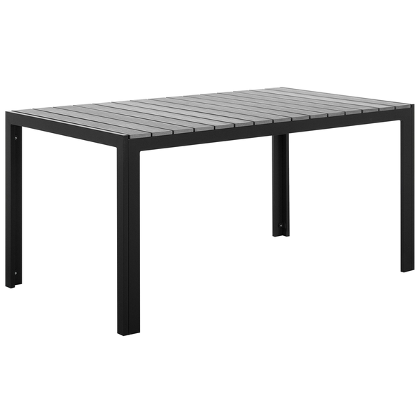 Gartentisch COMO 150 cm 90 cm Grau