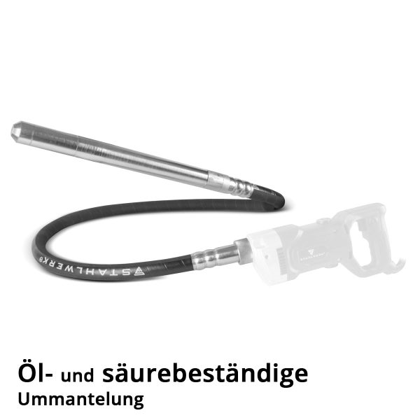 Betonrüttler mit öl- und säurebeständiger Ummantelung