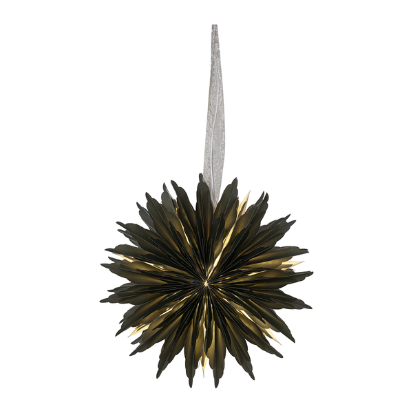 Papierstern zum Aufhängen als Weihnachtsdekoration