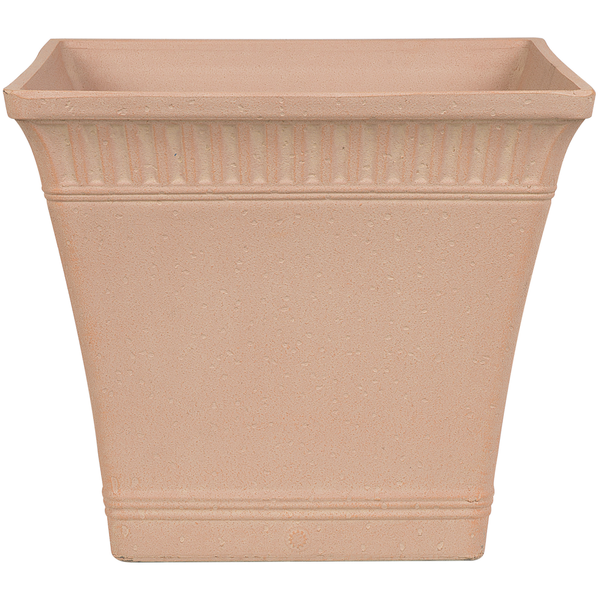 Blumenkübel PSATHA Stein 41 cm Pfirsichrosa
