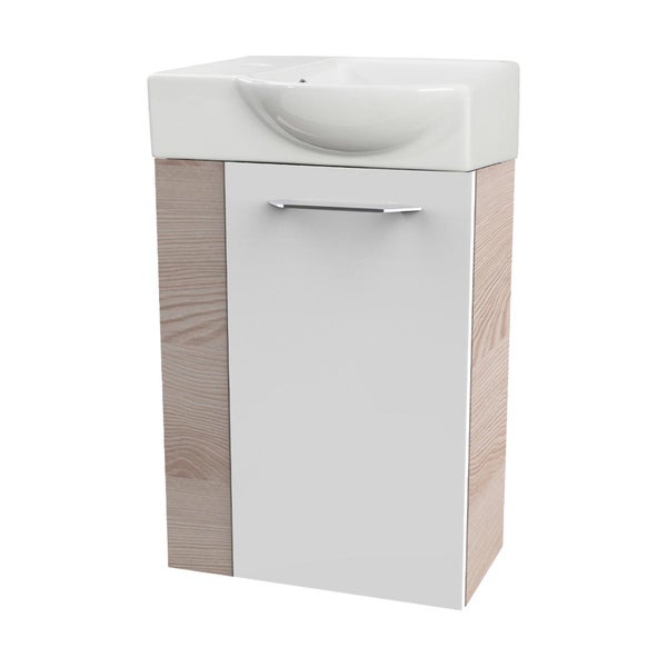 Waschtischunterschrank mit Waschbecken