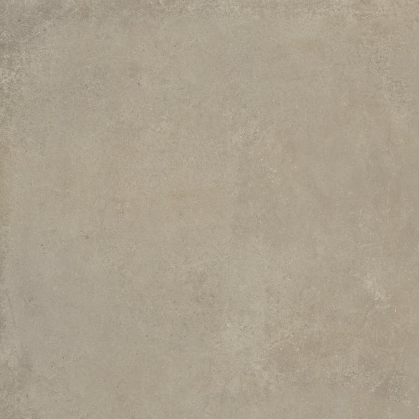 Feinsteinzeug-Bodenfliese in beige Betonoptik mit matter Oberfläche.