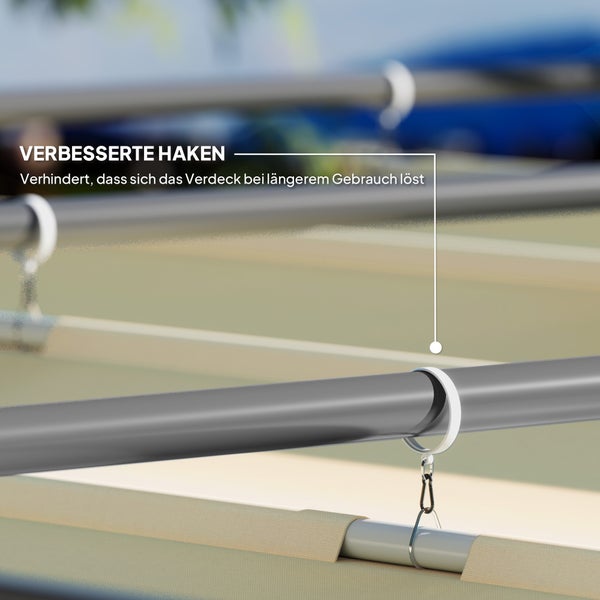 Christbaumständer mit Stahlkonstruktion und Fixierschrauben