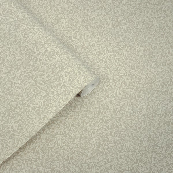 Weiße Relief-Tapete