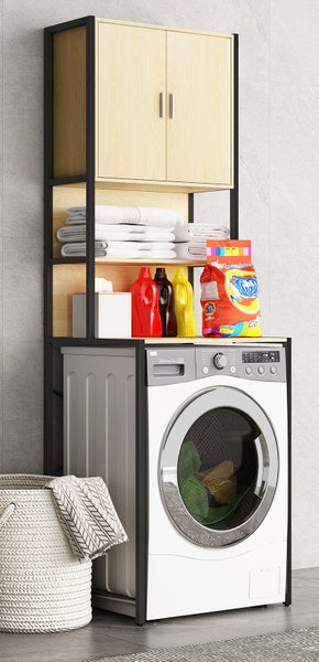 Waschmaschine Toilette Überbau Schrank Edino