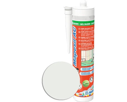 Kartusche mit Sanitärsilikon für Keramik und Sanitäranwendungen