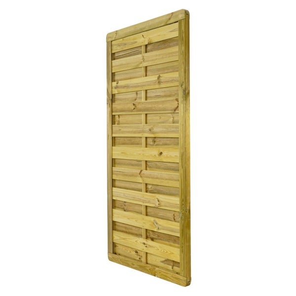 Holzzaun-Element für den Garten