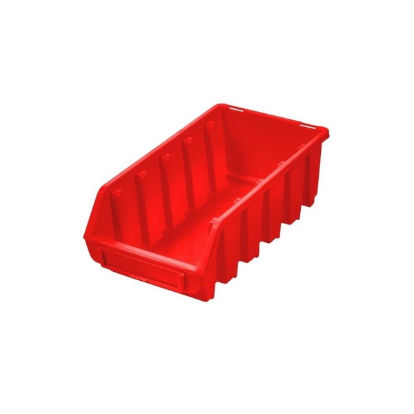 PROREGAL SuperSparSet 10x Sichtlagerbox 2L HxBxT 7,5 x 11,6 x 21,2 cm Polypropylen Rot