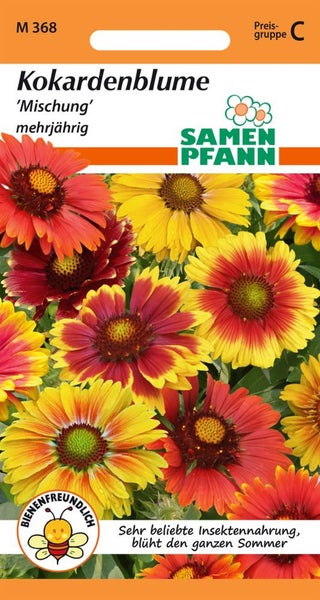Kokardenblumen Samenpackung für mehrjährige Mischung
