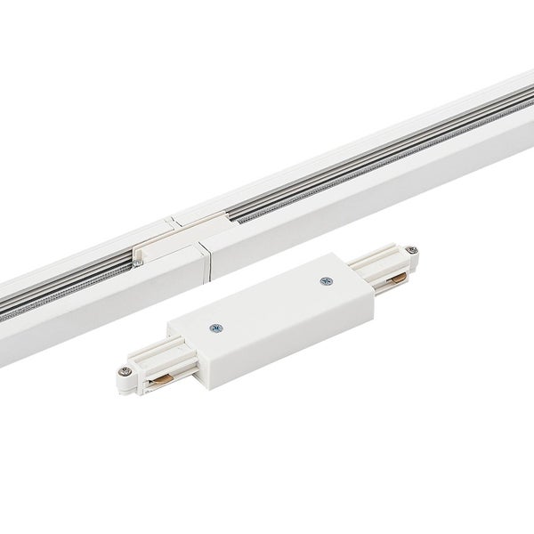 Lindby Stromschienenleuchte Linaro (Modern) in Weiß aus Metall (5 flammig, GU10) - 1-Phasen Stromschiene Stromschienenstrahler Wohnzimmerleuchte