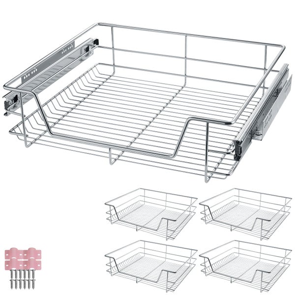 Auszugschrankeinsatz Set mit Befestigungsmaterial