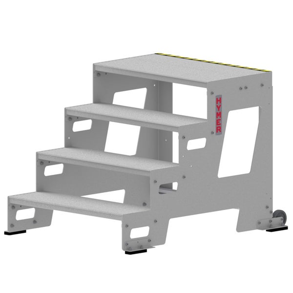 Hymer Stufenpodest mit drei Stufen und Rädern