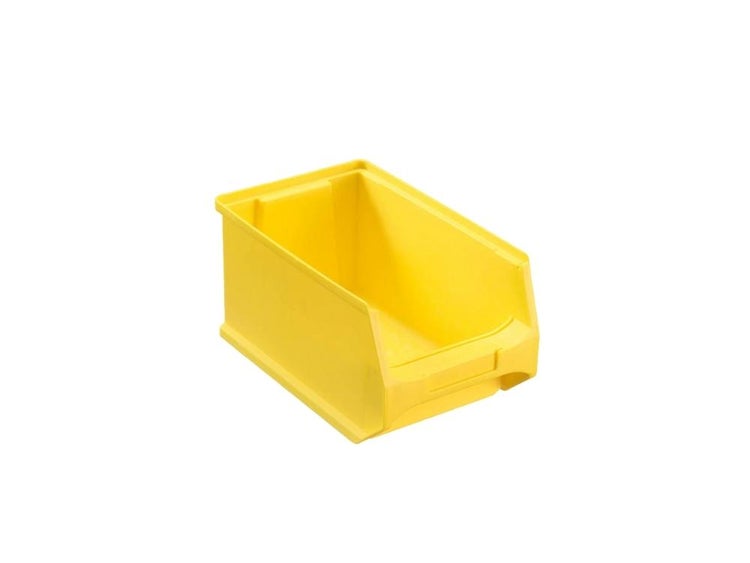 PROREGAL SuperSparSet 48 x Gelbe Sichtlagerbox 3.0 HxBxT 12,5 x 14,5 x 23,5 cm 2,8 Liter Sichtlagerbehälter Sichtlagerkasten