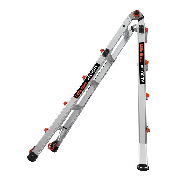 Little Giant Velocity Mehrzweckleiter aus Aluminium in A-Stellung