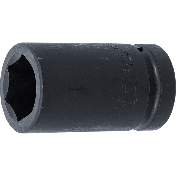 BGS Kraft-Steckschlüssel-Einsatz Sechskant tief Antrieb Innenvierkant 25 mm (1) SW 33 mm - 5500-33