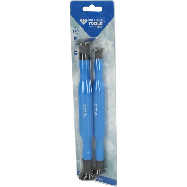 Brilliant Tools Feinmechaniker-Schraubendreher Set, zwei Stück in Verpackung