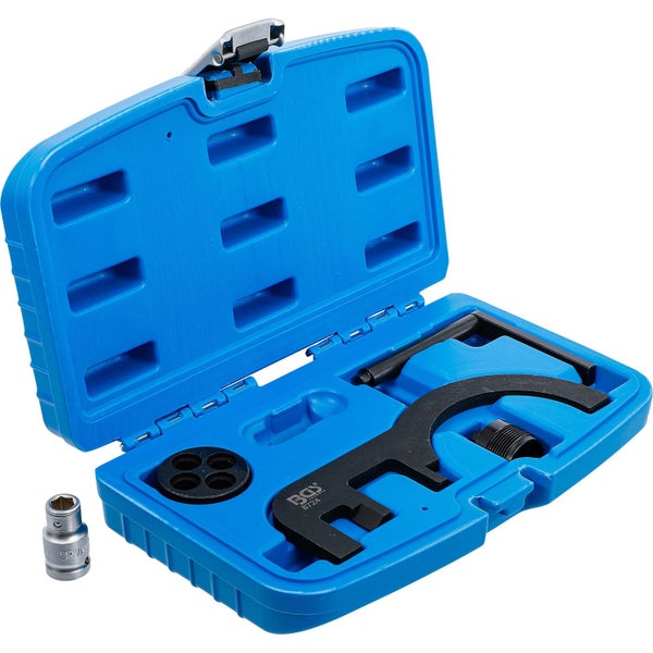 Blauer Werkzeugkoffer von BGS technic