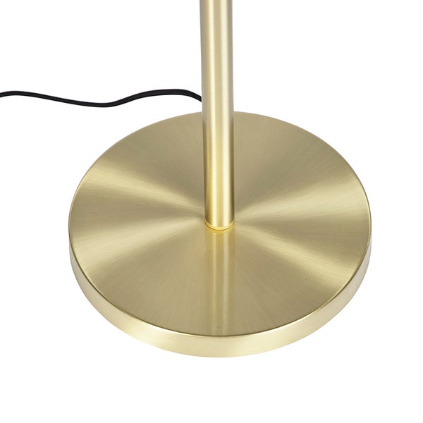 Detailaufnahme des Fußes einer Stehlampe