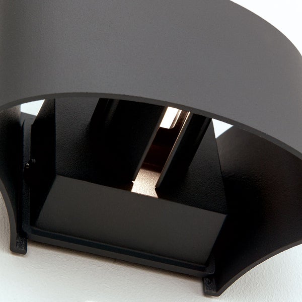 LED Außen Wandleuchte Up Down IP54  Anthrazit