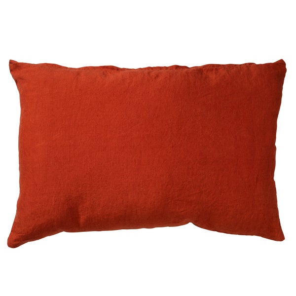 Linn Kissenbezug - Unifarben 40x60 cm, Rot
