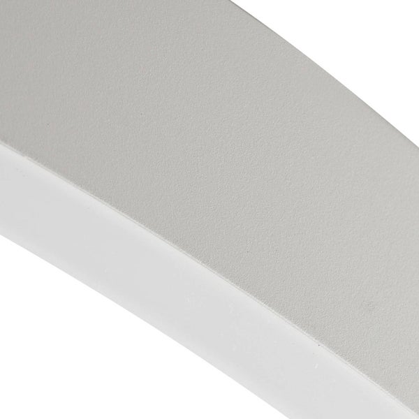 Arcchio LED Answin (Modern) in Weiß aus Metall (1 flammig, ) Wohnzimmerleuchte