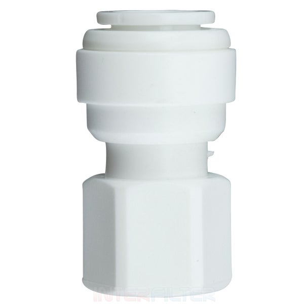 Gerader Steckverbinder aus Kunststoff für Wasserfilter