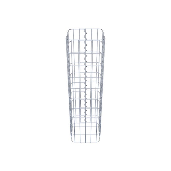 Gabionensäule 27 x 27 cm, MW 5 x 10 cm eckig - Höhe: 1,00 m
