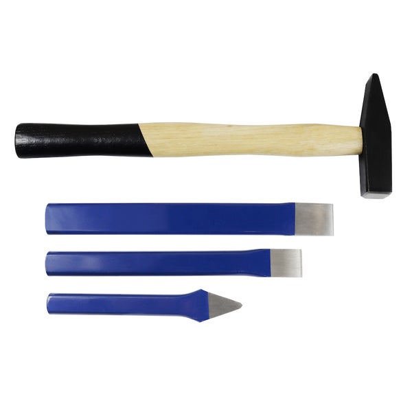 PROREGAL Werkzeug Satz für Werkstattwagen Cheetah Plus Hammer Meißel 11 Teile mit Schaumstoff Schubladeneinlage HxBxT 3,5 x 40 x 19 cm