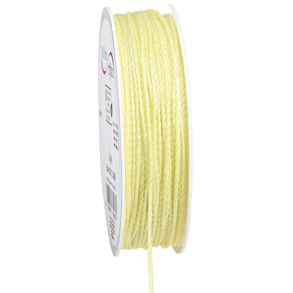 Spule gelbes Garn