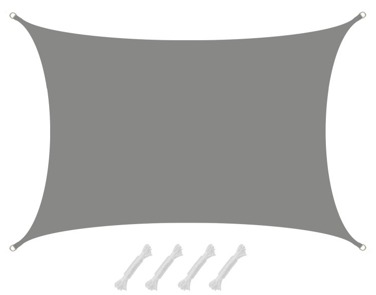 AMANKA 98% UV Schutz: Sonnensegel Wasserdicht 5x3 - Sonnensegel für die Terrasse Segeltuch Sonnenschutz Schattenspender Garten Sonnenschutz Sonnensegel Outdoor Sonnensegel Balkon Segel für Terrasse