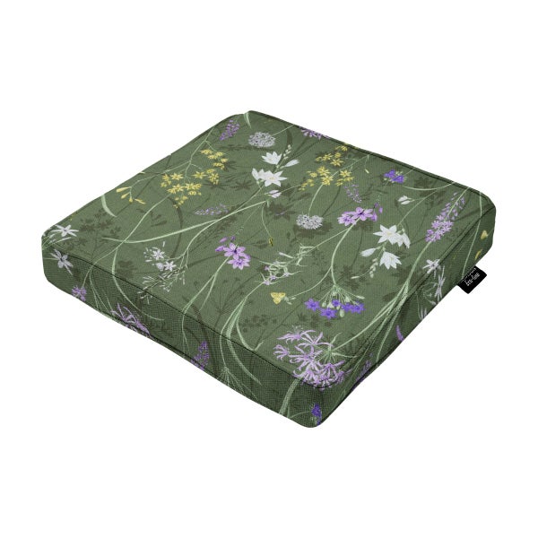Sitzkissen Donna grün Canvas Eco+ - Ca. 40x40 cm - 4er-Set