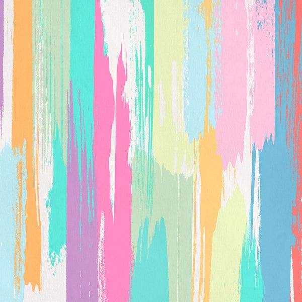 Abstrakter Hintergrund mit vertikalen Farbpinselstrichen