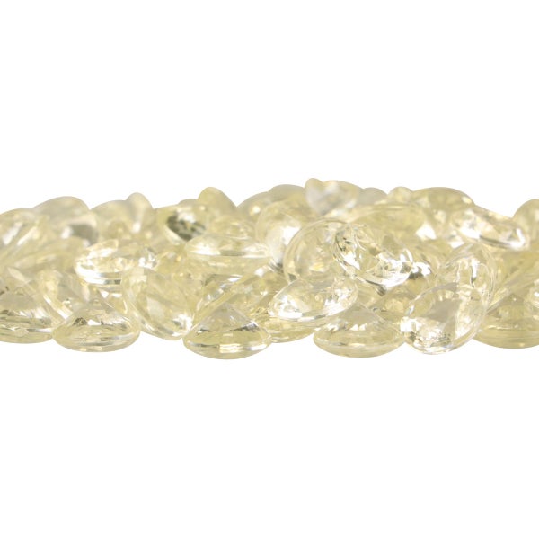 Dekosteine klar in Diamantoptik für die Tischdekoration