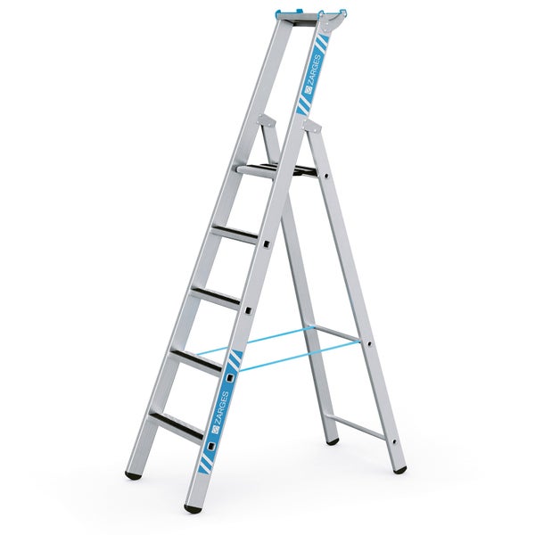 Aluminium Stufenleiter mit fünf Stufen
