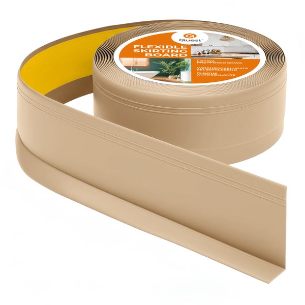 Flexible selbstklebende Sockelleiste auf Rolle