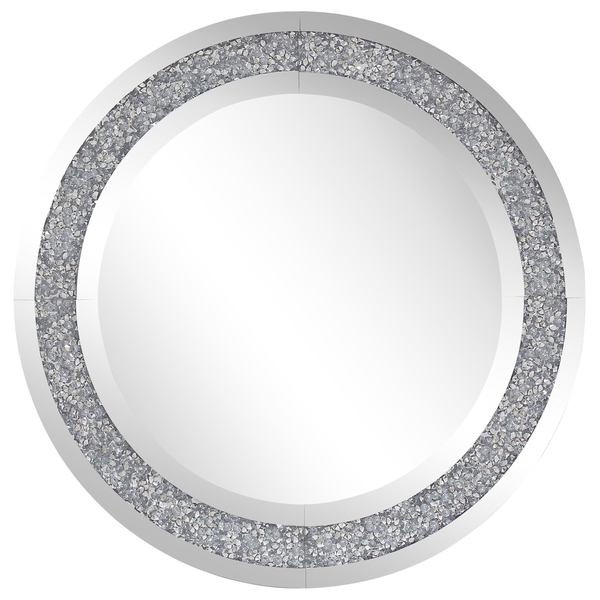 Wandspiegel ERBRAY 70 cm 70 cm Silber