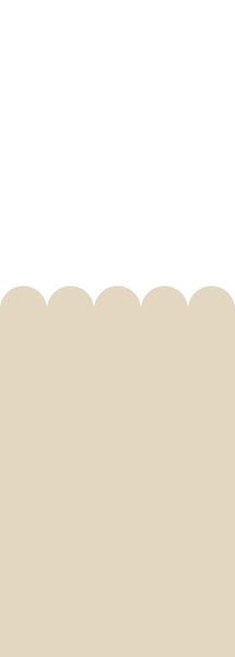 Sandfarbener Hintergrund mit gewelltem Rand