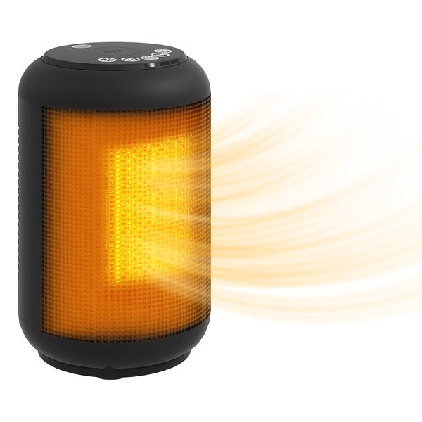 Elektrischer Heizlüfter mit Bedienfeld