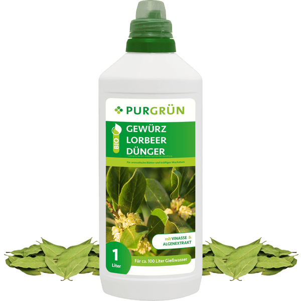 Purgrün Bio-Gewürzlorbeer-Dünger 1 Liter