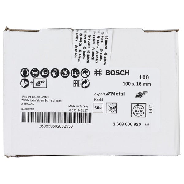 Bosch Trennscheibe für Metall, 100 x 16 mm, Verpackung