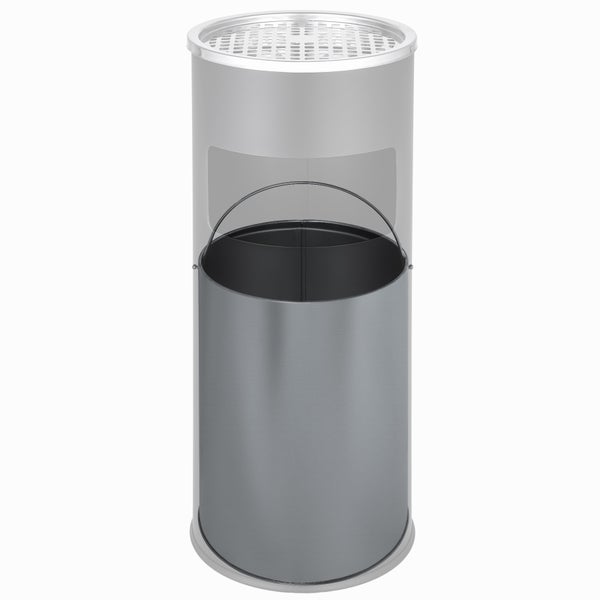 Standascher aus Metall mit herausnehmbarem Eimer